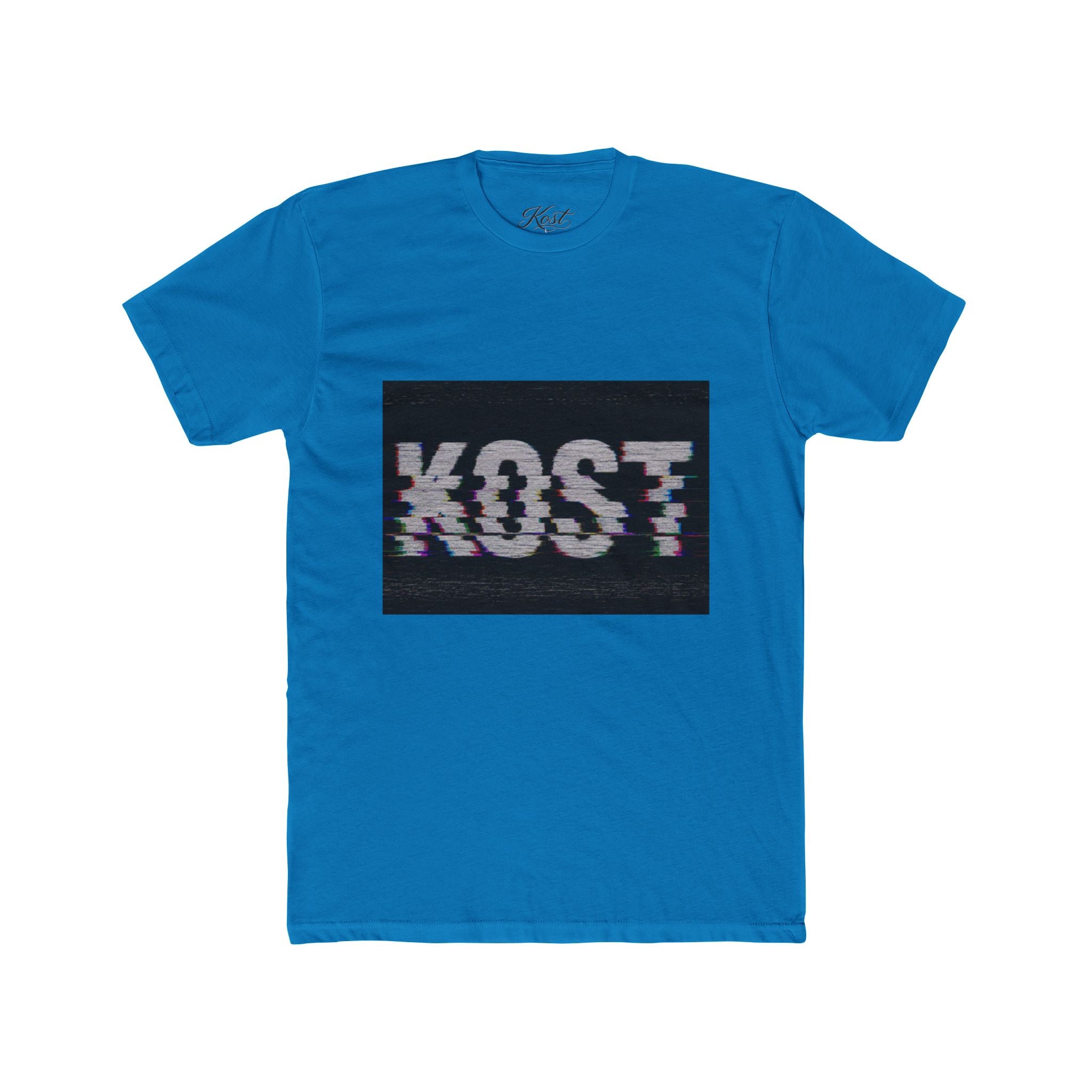 KOST Glitch Logo Tee — Retro Vaporwave Graphic T‑Shirt