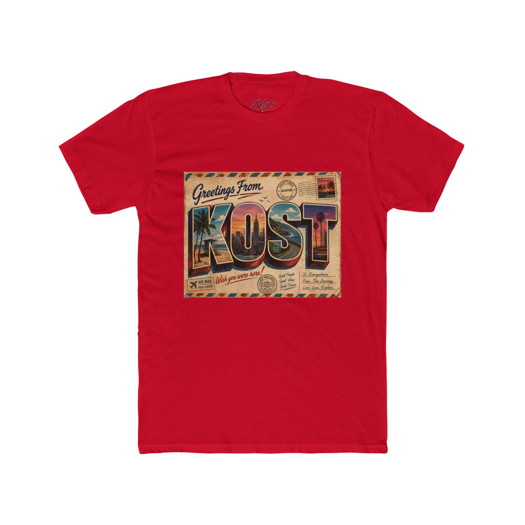 Greetings From KOST Vintage Postcard Tee