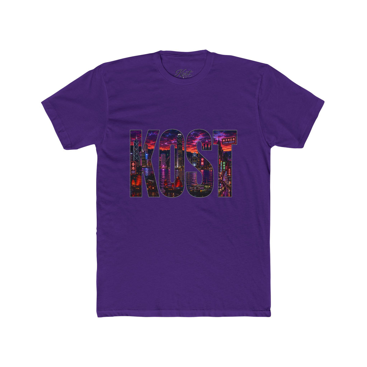 KOST Cityscape Graphic Tee — Bold Urban Lettering T‑Shirt