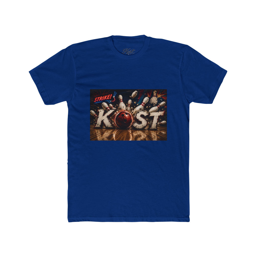 Bowling Strike Graphic Tee — "KOST" Pinfall Design