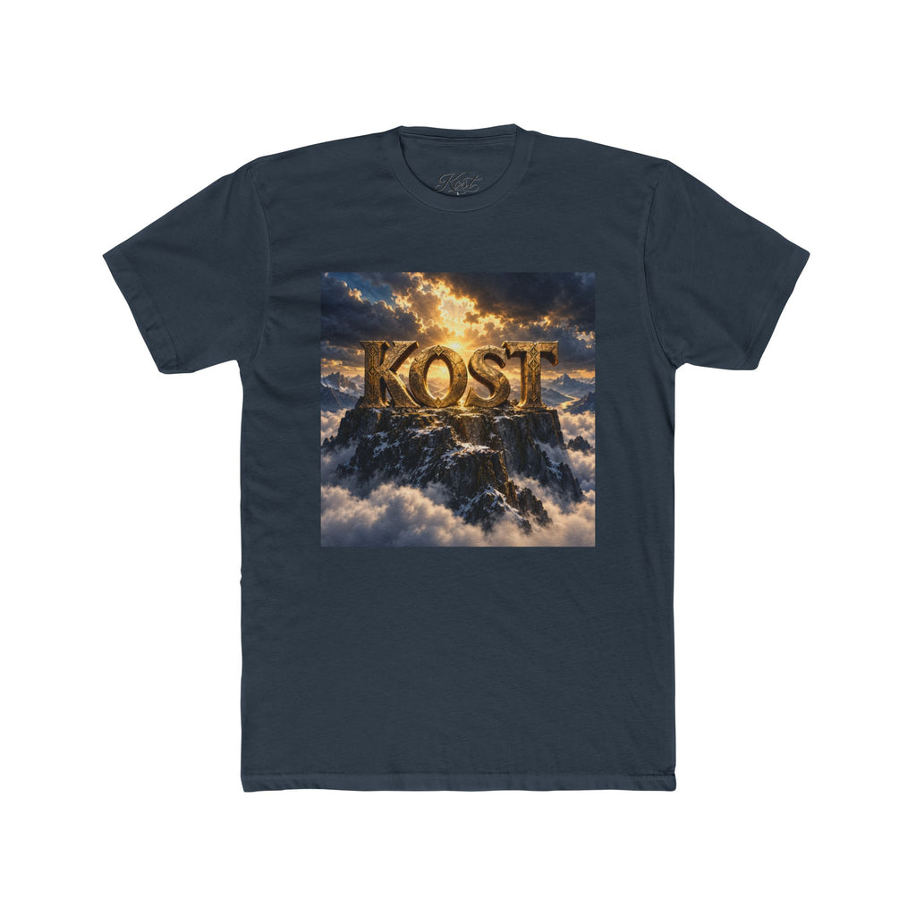 KOST Gold Logo Tee — Cloudscape Graphic T-Shirt