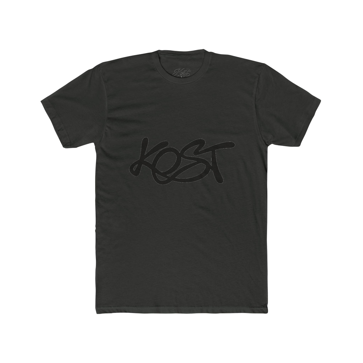 KOST Script Tee — Minimal Logo Graphic T-Shirt