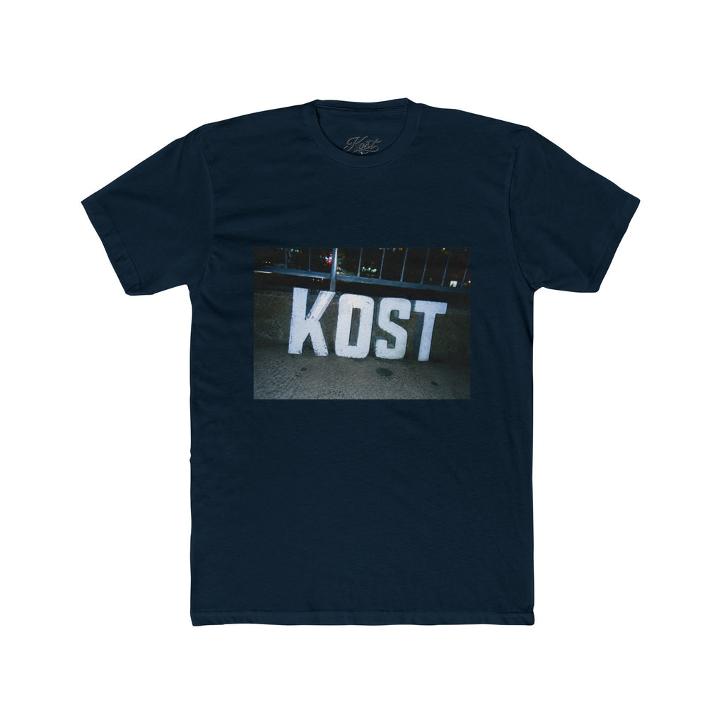 KOST Logo Graphic Tee — Vintage Street Sign Photo T-Shirt