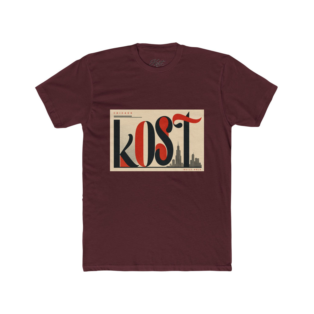 KOST Retro City Skyline Tee — Vintage Typography San Francisco Shirt