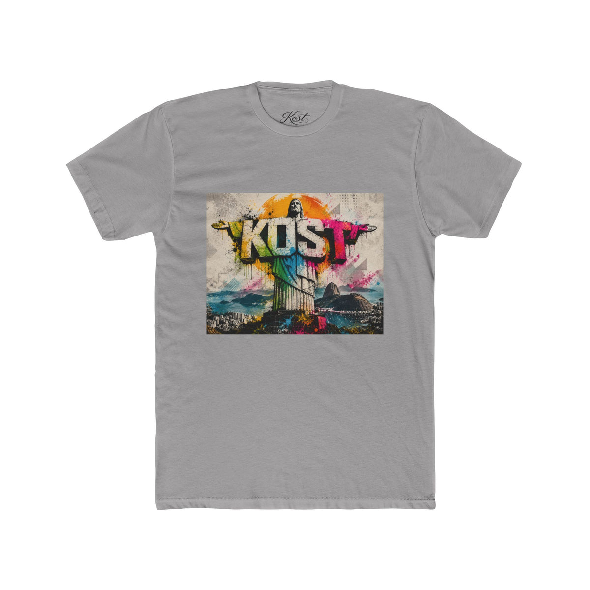 KOST Graffiti City T‑Shirt — Colorful Urban Skyline Tee