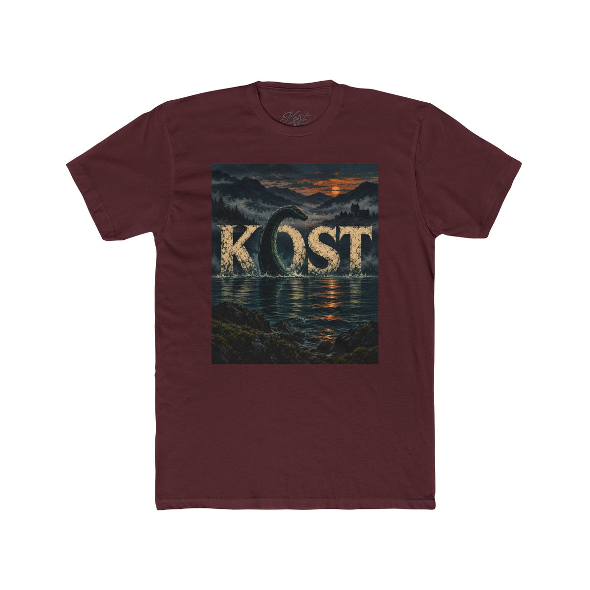 KOST Reflection Tee — Vintage Ocean Sunset Graphic T-Shirt