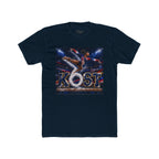 Surfing Skateboarder Graphic Tee — "KOST" Retro Skate Skatepark Shirt