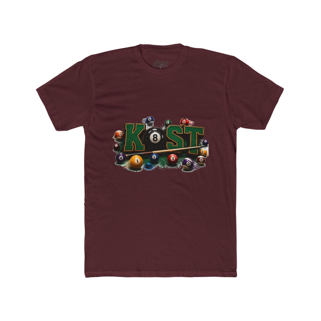 Pool Balls KOST Crew Tee — Billiards Graphic T-Shirt