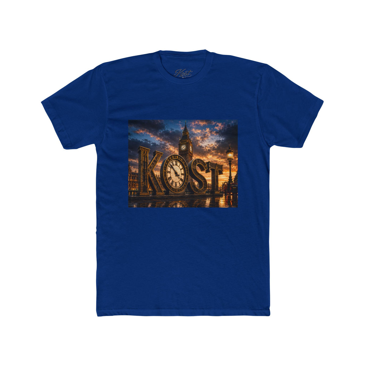 KOST London Clockscape T‑Shirt — Sunset Cityscape Graphic Tee