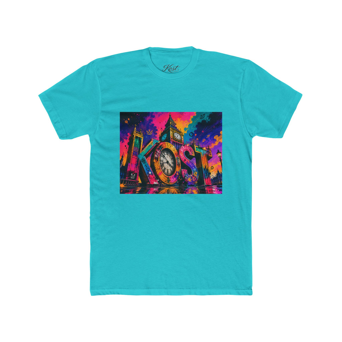Kost Neon City Graphic Tee — Colorful Retro Streetwear T‑Shirt