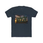 Kost Tropical Sunset T‑Shirt — Vintage Island Logo Tee