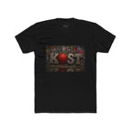 KØST Vintage Sticker Collage Tee — Red Heart Logo Graphic T‑Shirt