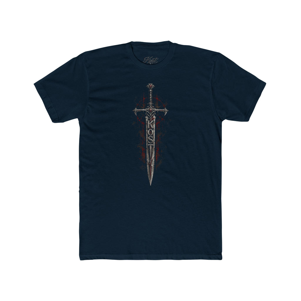 Gothic Sword and Chandelier Graphic T-Shirt