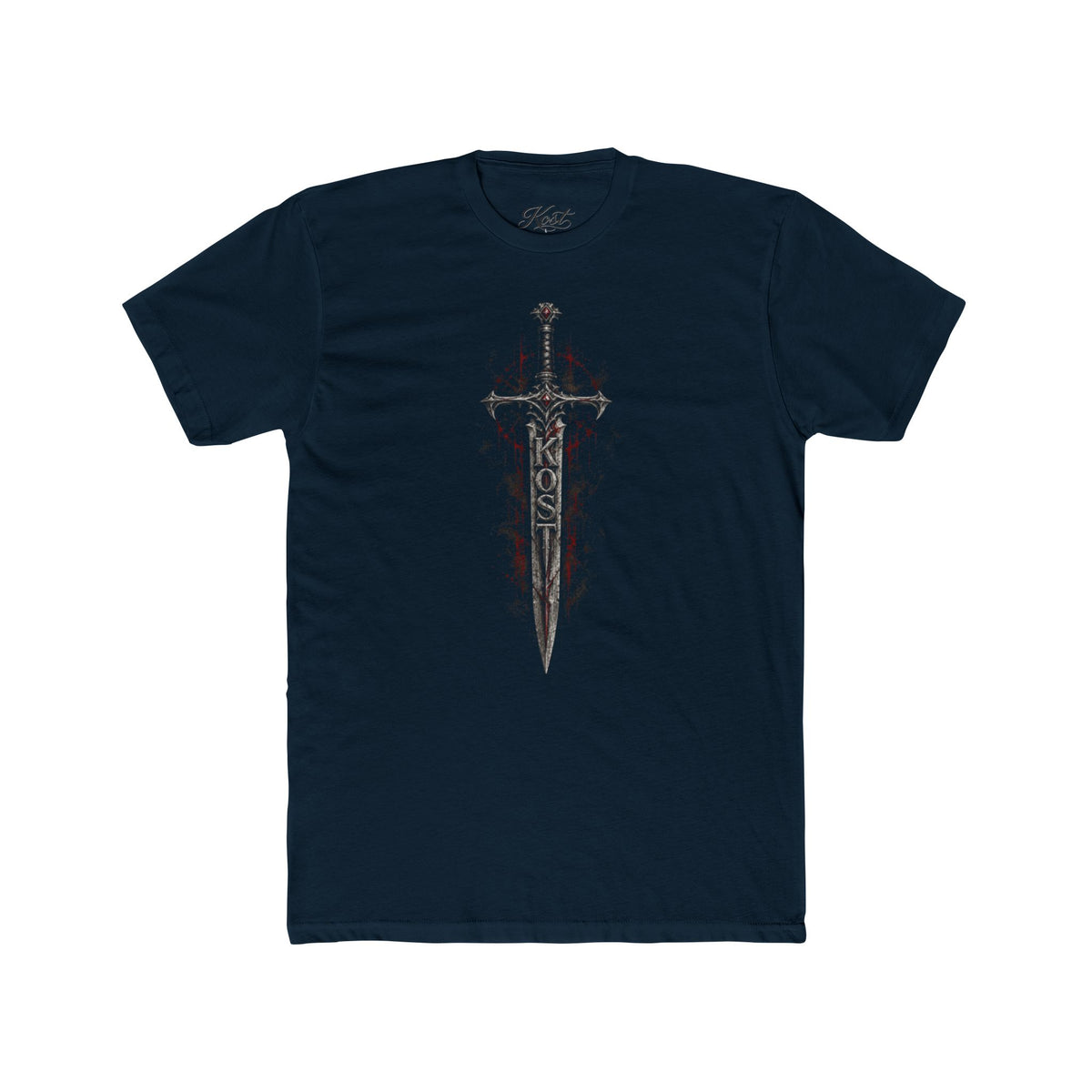 Gothic Sword and Chandelier Graphic T-Shirt