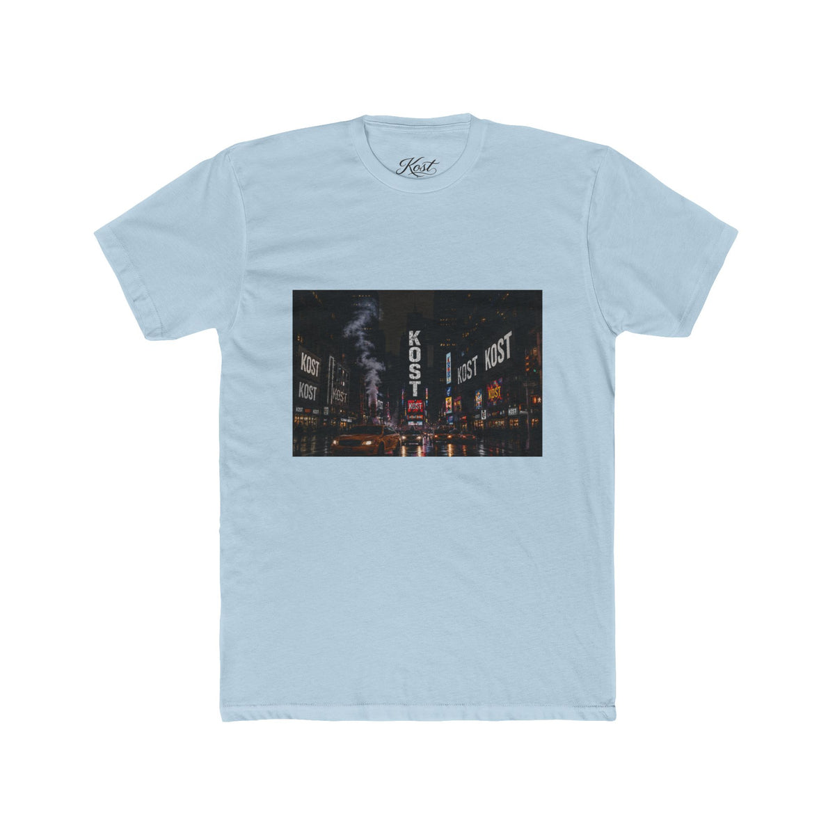 City Nightscape Tee — 'Lost' Neon Street Photography Shirt