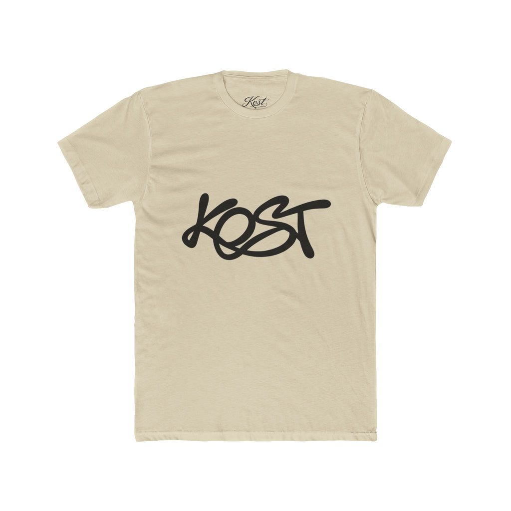 KOST Script Tee — Minimal Logo Graphic T-Shirt