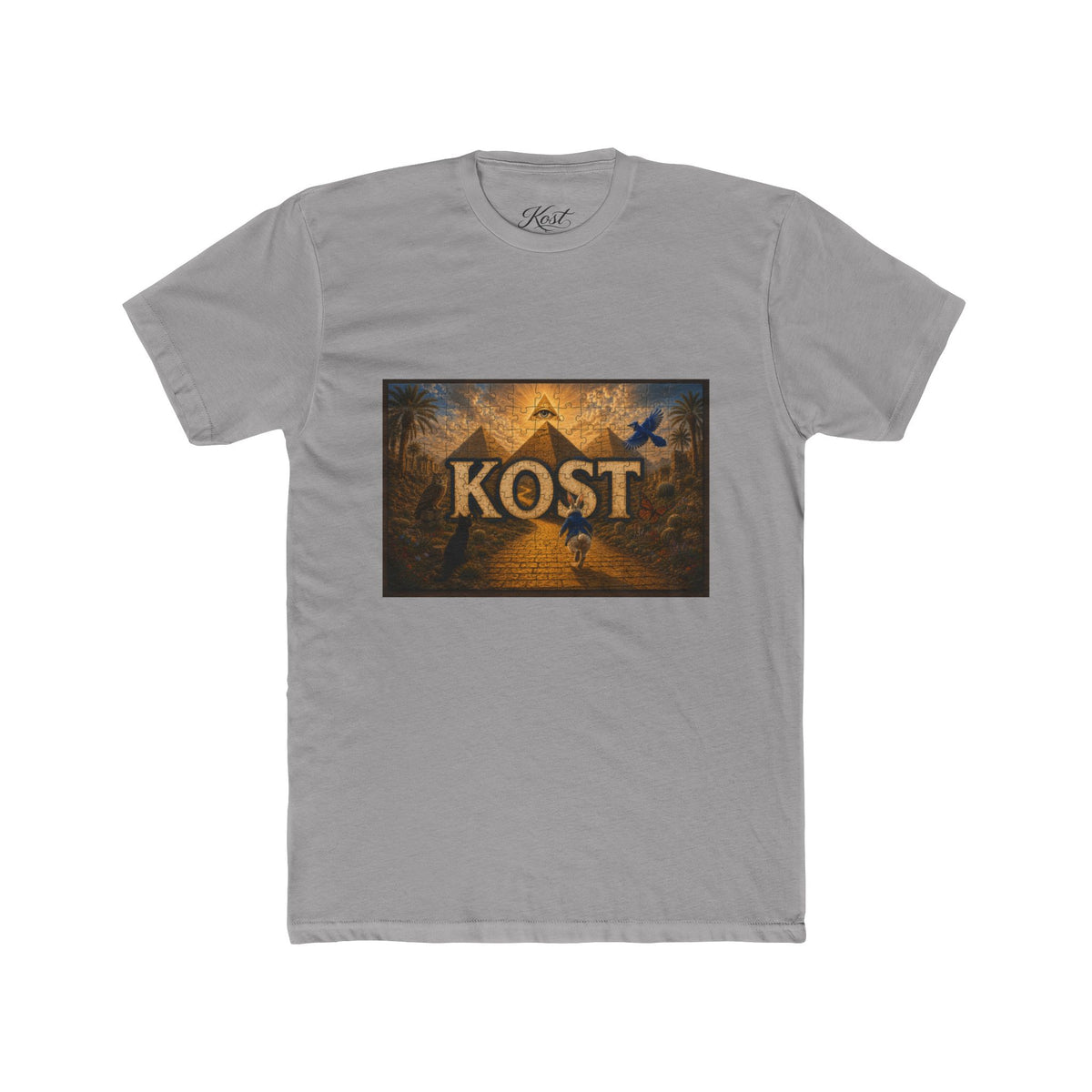 Kost Vintage Raven Graphic Tee — Gothic Fantasy Band-Style Shirt