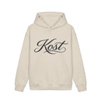 Kost Script Hoodie — Vintage Calligraphy Pullover