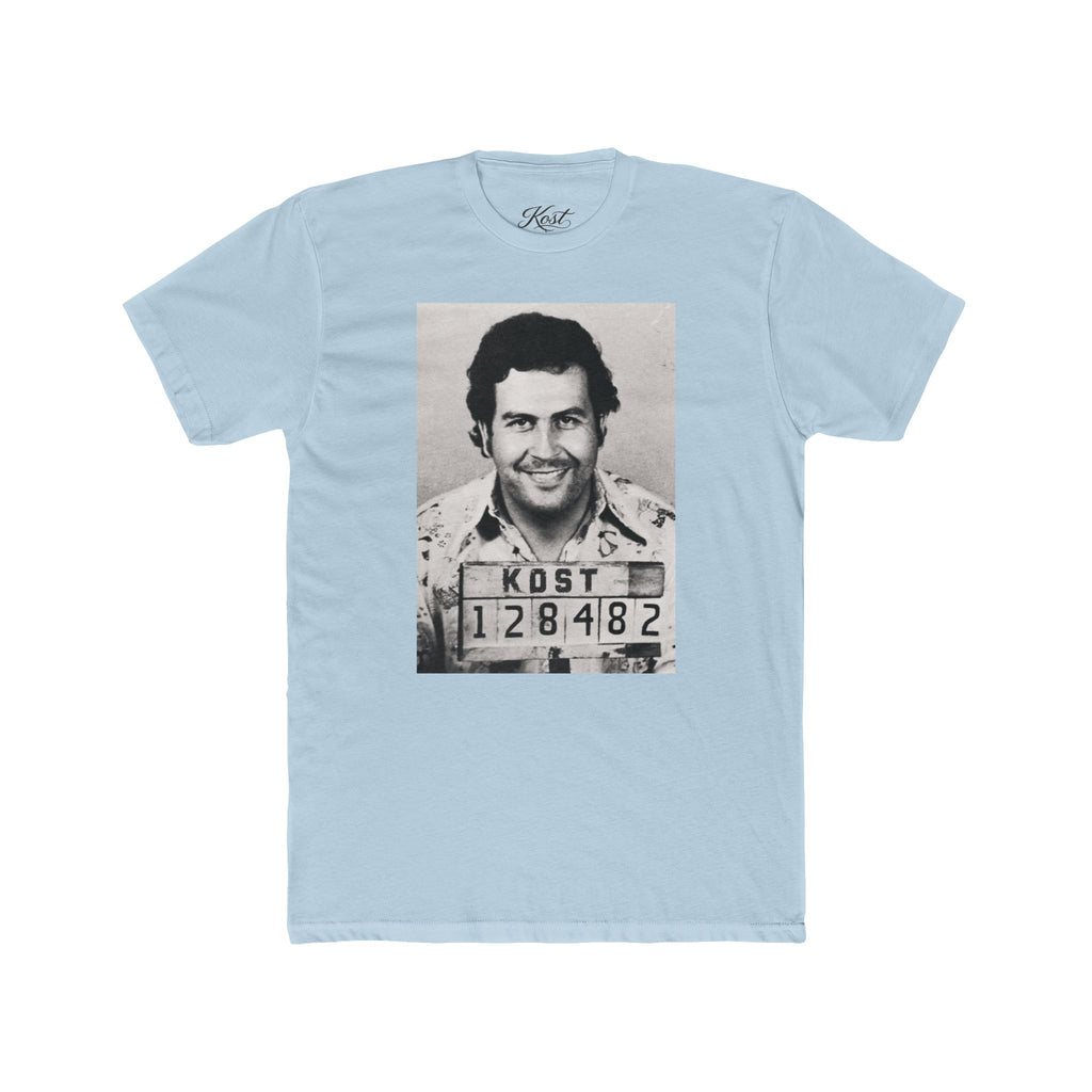 Graphic Crew Tee with Vintage Mugshot Photo
