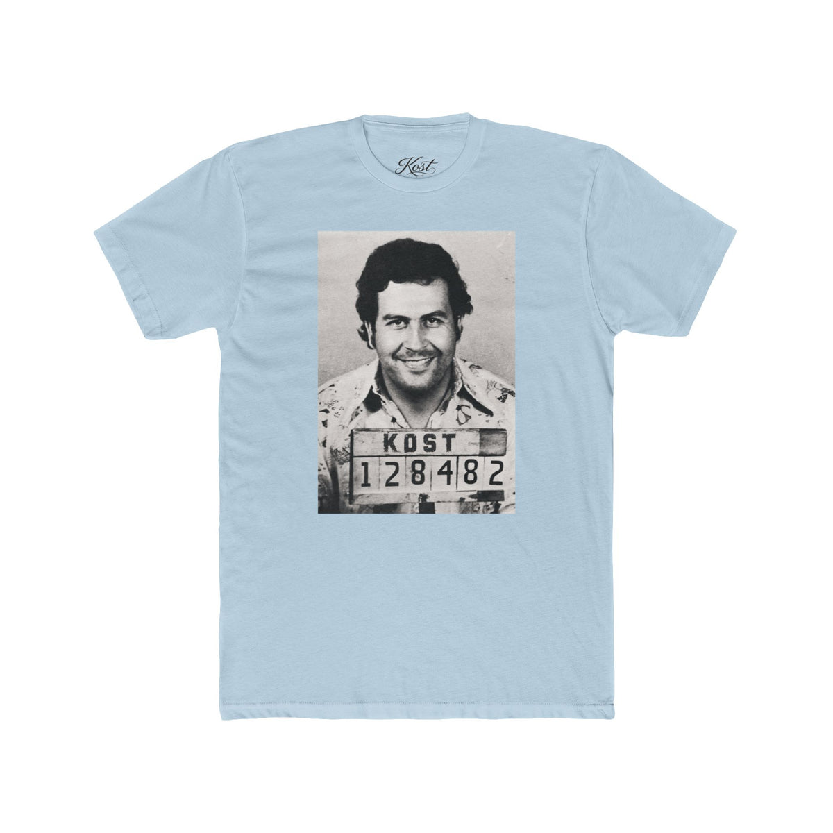 Graphic Crew Tee with Vintage Mugshot Photo
