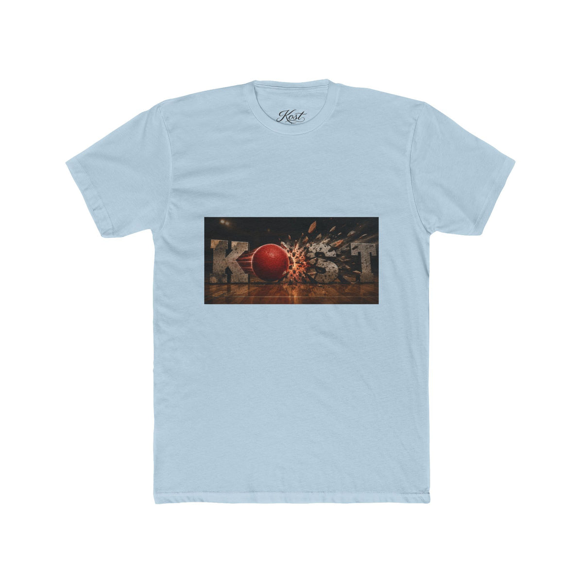 Bowling Strike Graphic Tee — "Kiss It" Pinball-Style Bowling Design