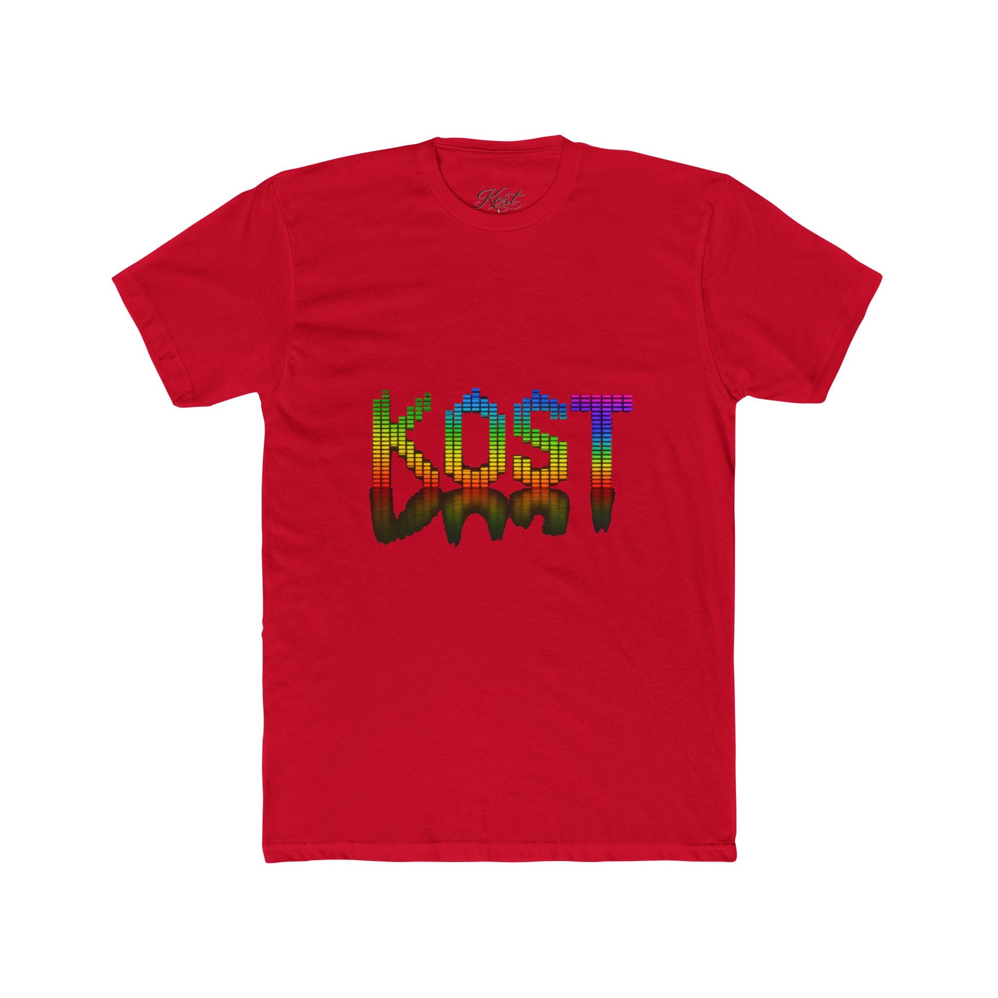 KØST Rainbow Drip Tee — Retro Pixel Pride Graphic T-Shirt