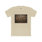 Retro Industrial 'KOST' Graphic Tee — Vintage Steampunk Lettering Shirt