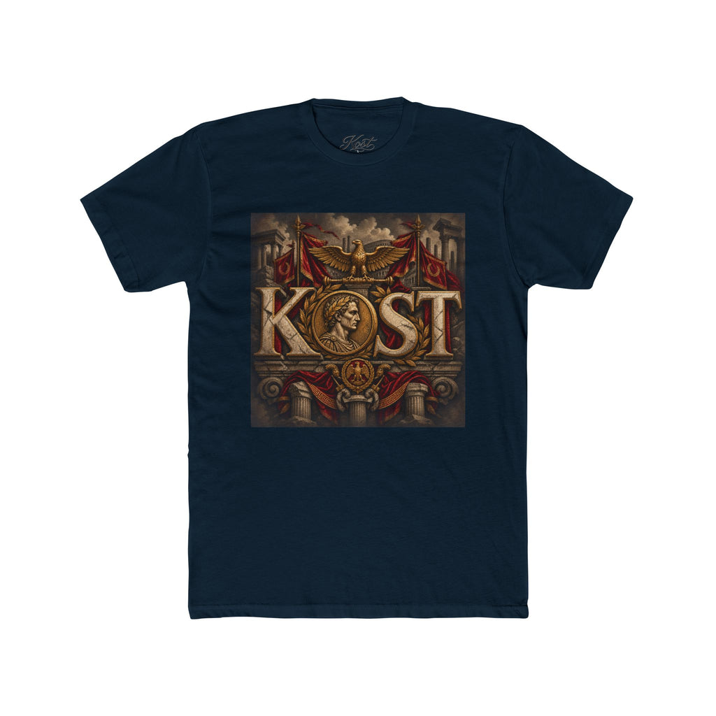 Kost Vintage Crest T‑Shirt — Retro Medieval Logo Tee