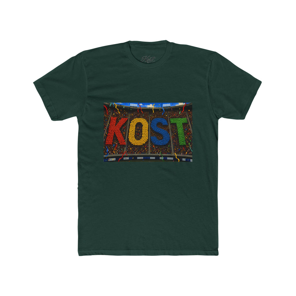 KOST Color Block Stadium Tee — Graphic Crewneck T-Shirt