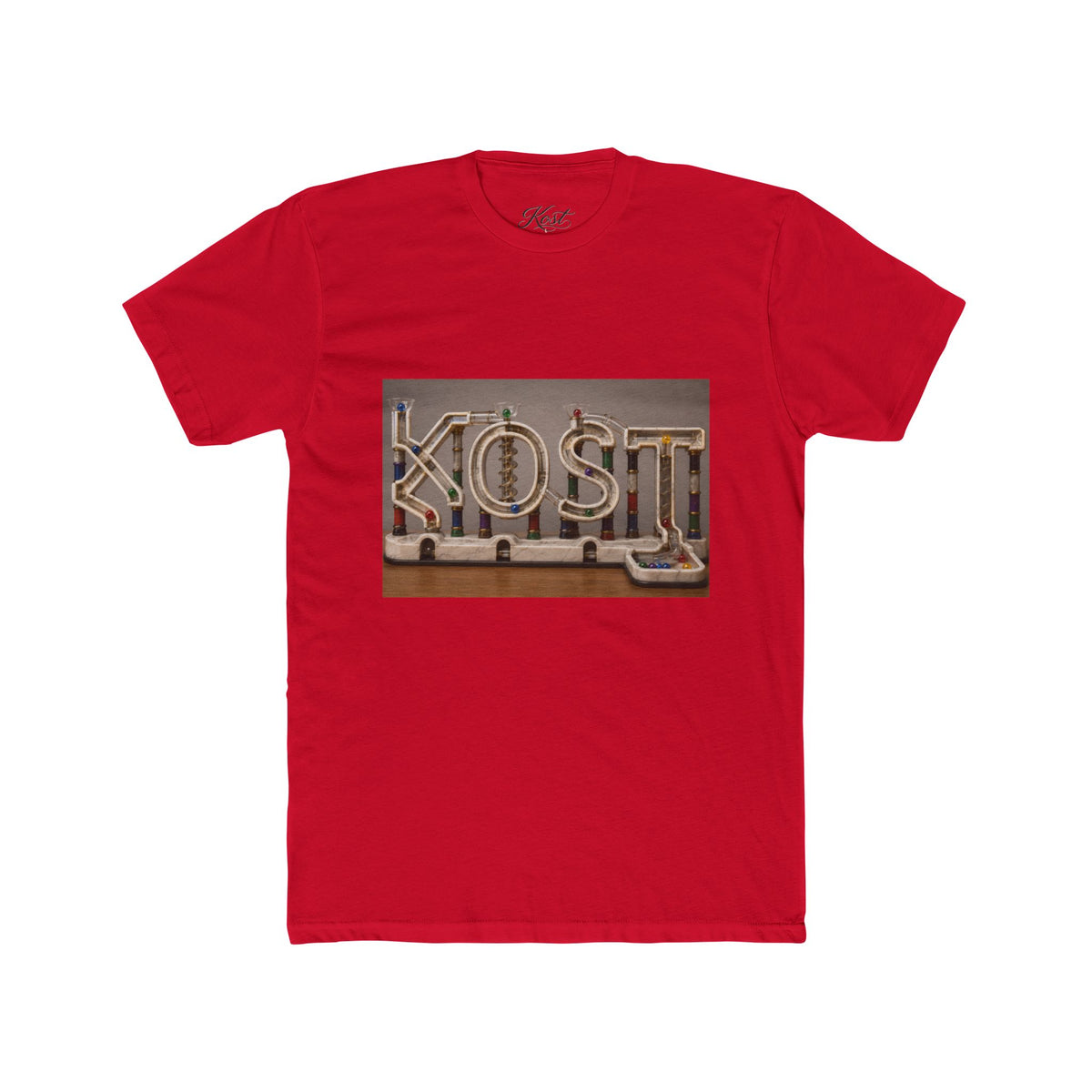 KOST Neon Sign Graphic Tee — Vintage Industrial Urban Shirt