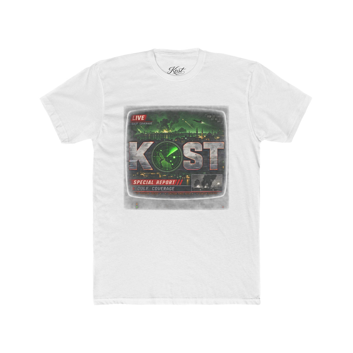KOST Radio Vintage Broadcast T‑Shirt