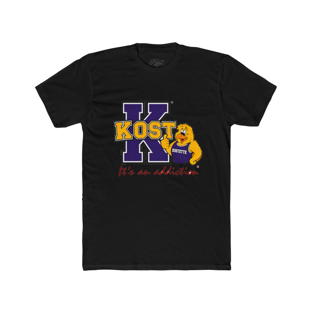 Kost University Bear Crew Tee — "It’s an Addiction" College Spirit T-Shirt