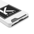 KOST Logo Phone Case with Card Holder