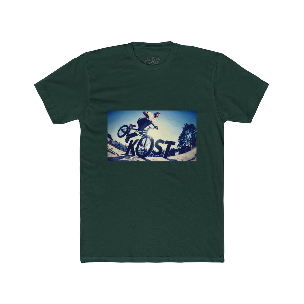 BMX Rider Graphic Tee — 'KIDST' Vintage Skatepark T-Shirt