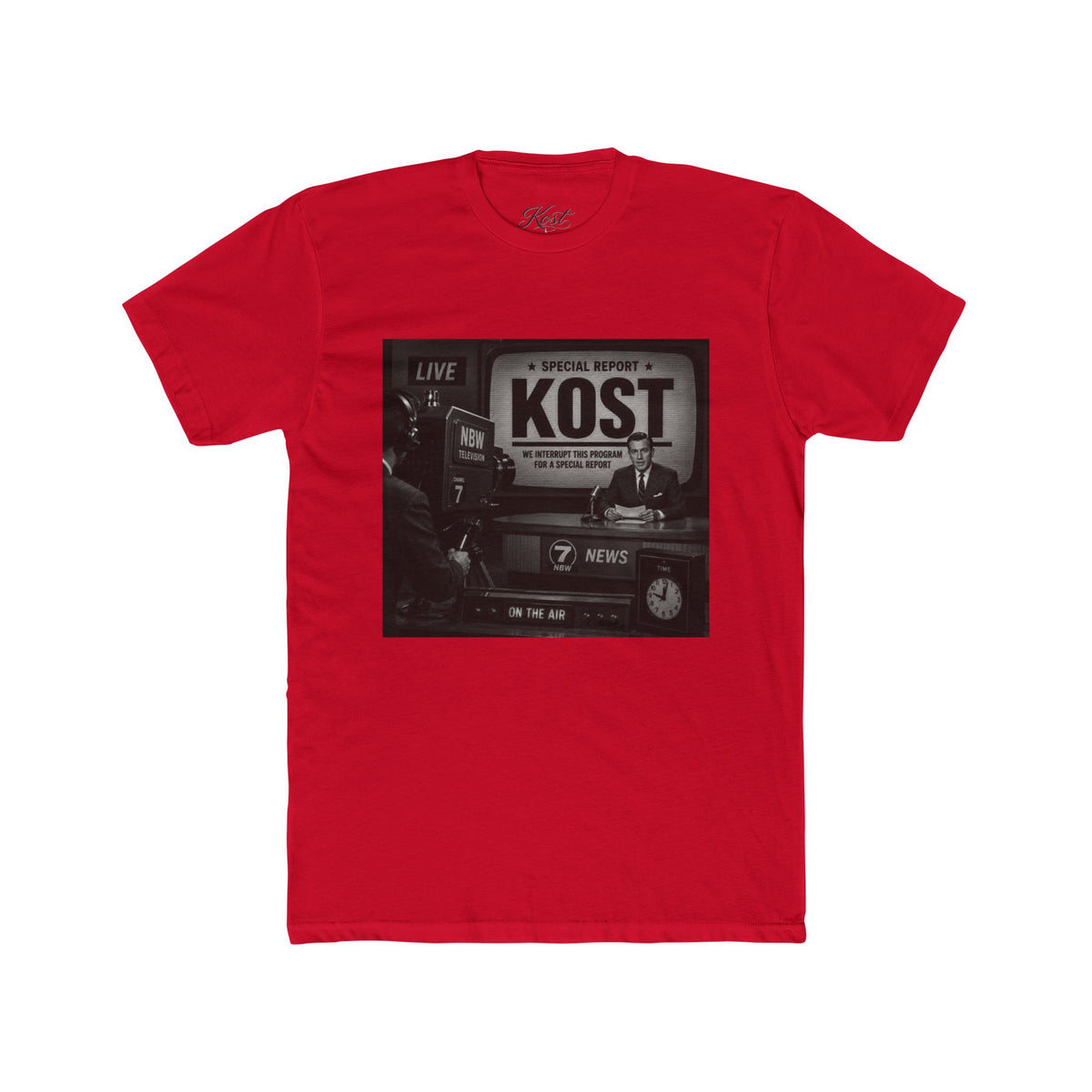 Unisex Cotton Crew Tee