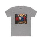 KOST Cityscape Graphic Tee — Red, White & Blue Urban Skyline T-Shirt