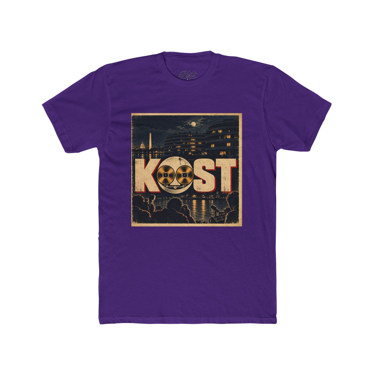 KOST Retro Cityscape T‑Shirt — Vintage Radio Logo Tee