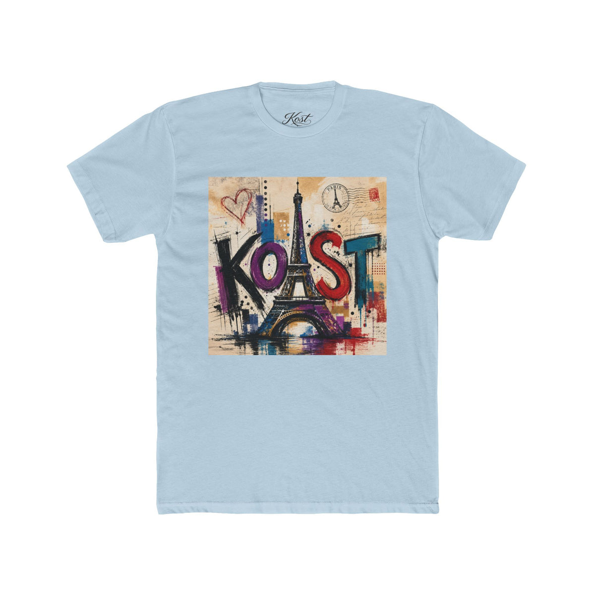 Paris Graffiti T-Shirt – Colorful Eiffel Tower KOAST Street Art Tee