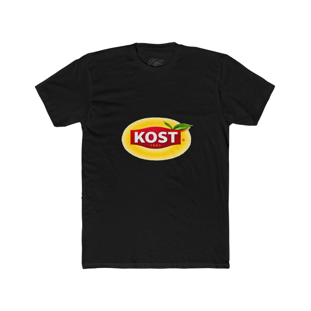 KOST Mango Logo Tee — Retro Fruit Brand Graphic T-Shirt