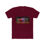 Cosmic Burst Tee — 'KOST' Retro Space Graphic T-Shirt