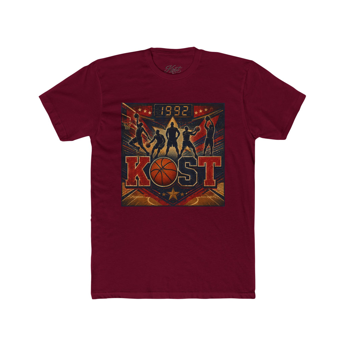 1992 KOST Basketball Team Retro Tee