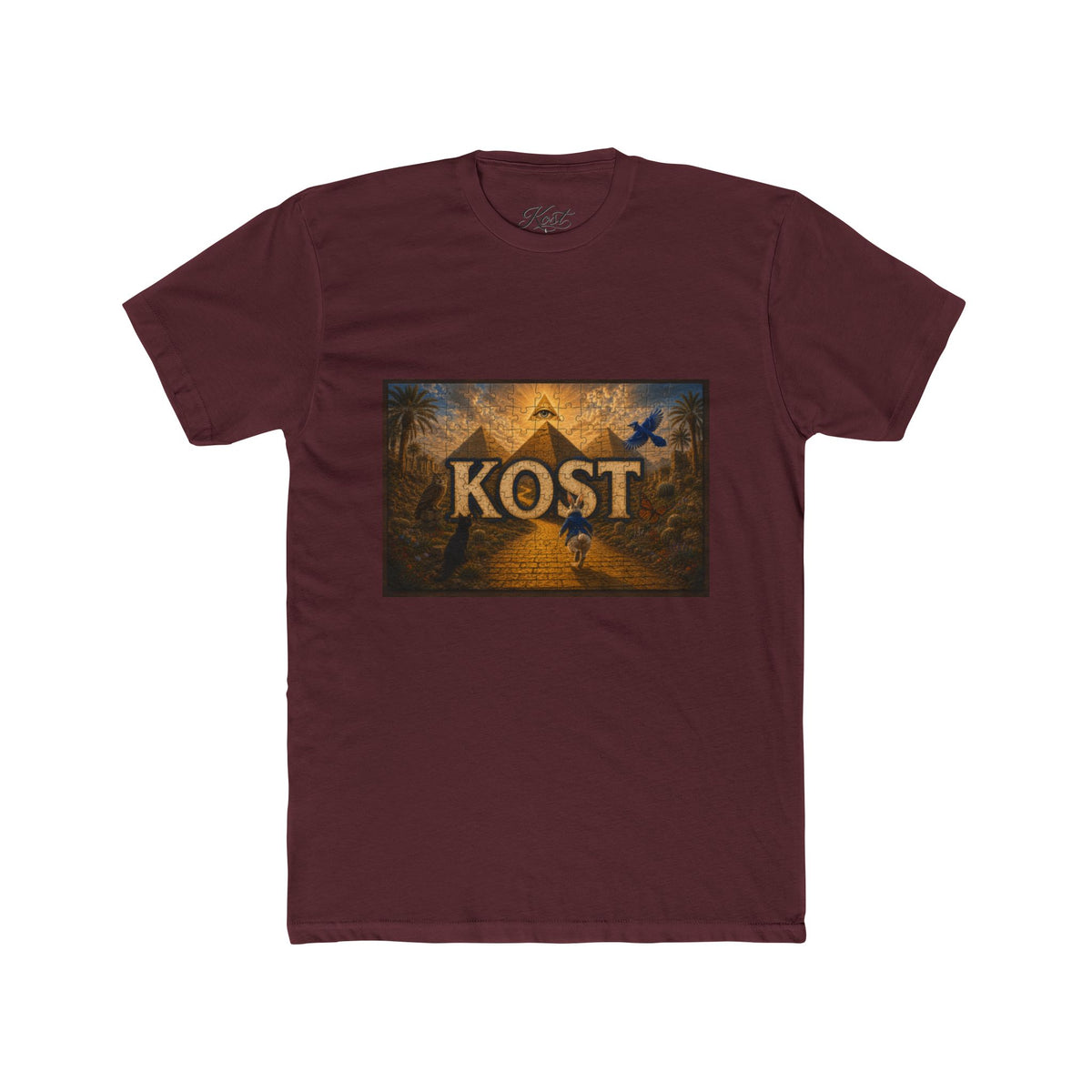 Kost Vintage Raven Graphic Tee — Gothic Fantasy Band-Style Shirt