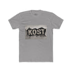 KOST Graphic T-Shirt – Distressed Black and White Streetwear Tee