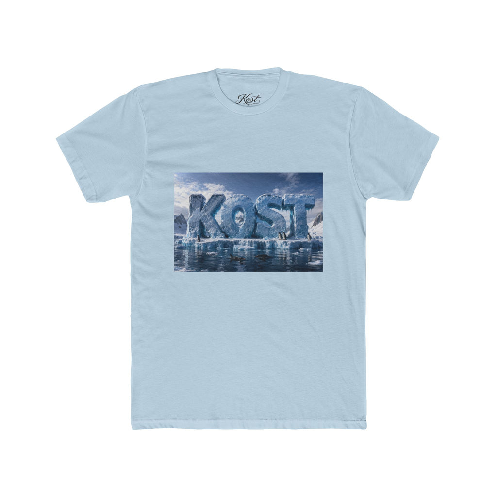 Lost Ice Graphic Tee — "LOST" Arctic Lettering Crewneck
