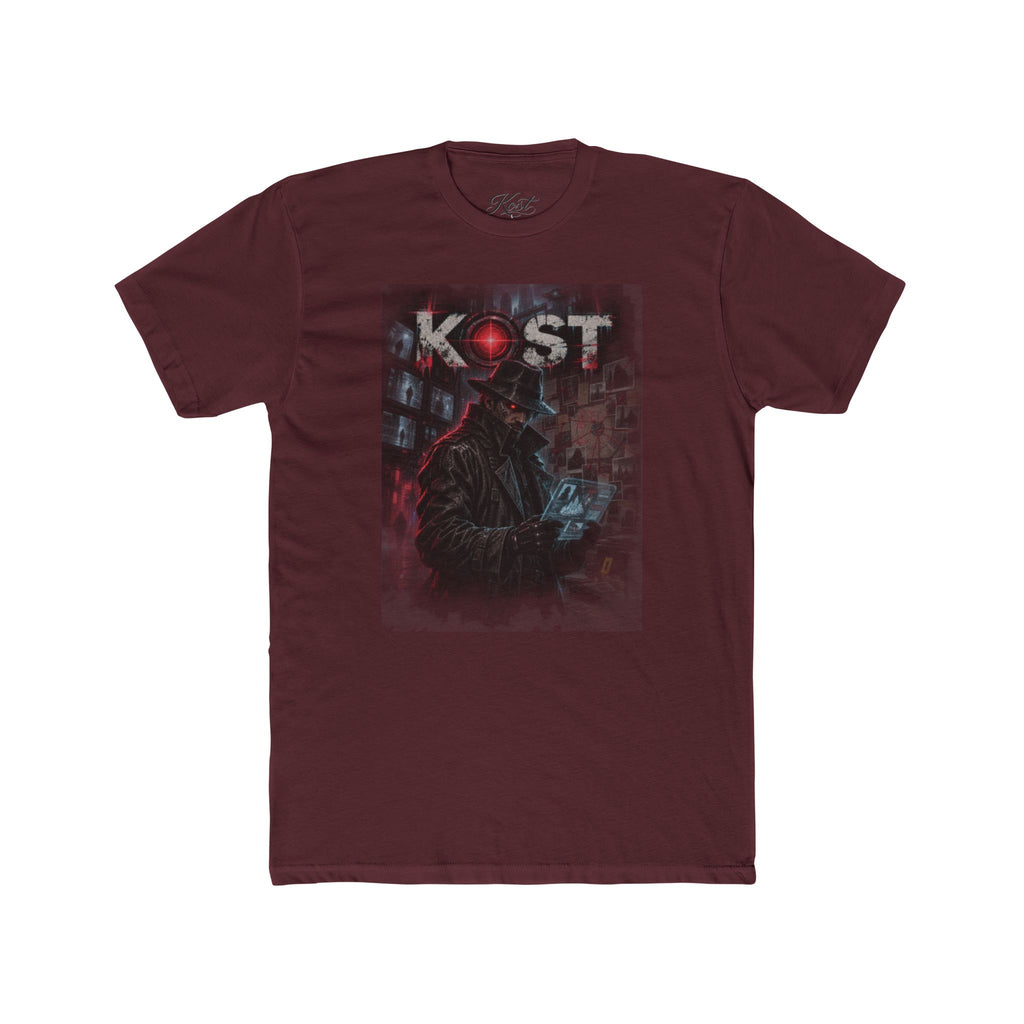 Kost Gothic Figure Tee — Dark Vaporwave Art T-Shirt