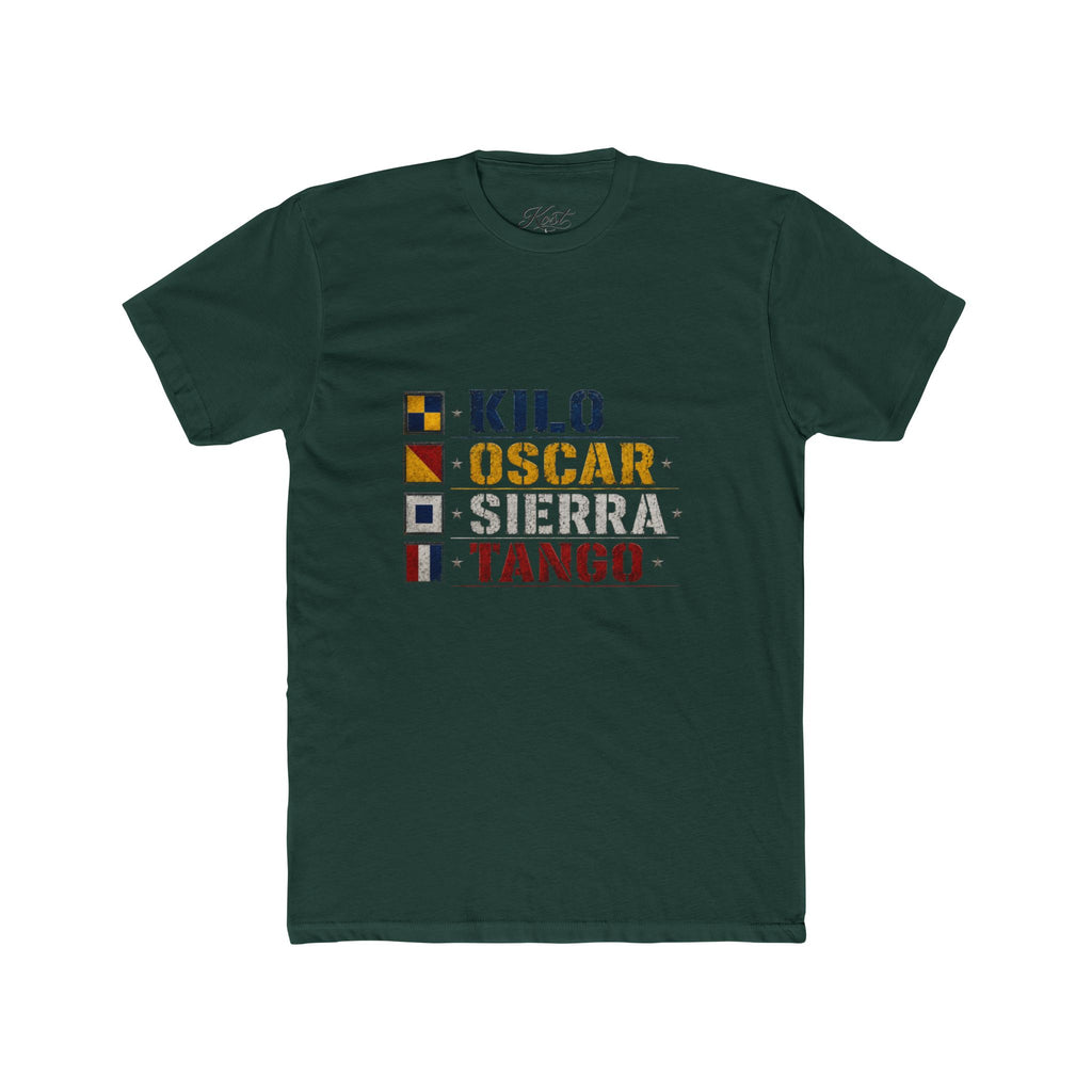 Kilo Oscar Sierra Tango Aviation Phonetic Alphabet T-Shirt
