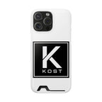 KOST Logo Phone Case with Card Holder