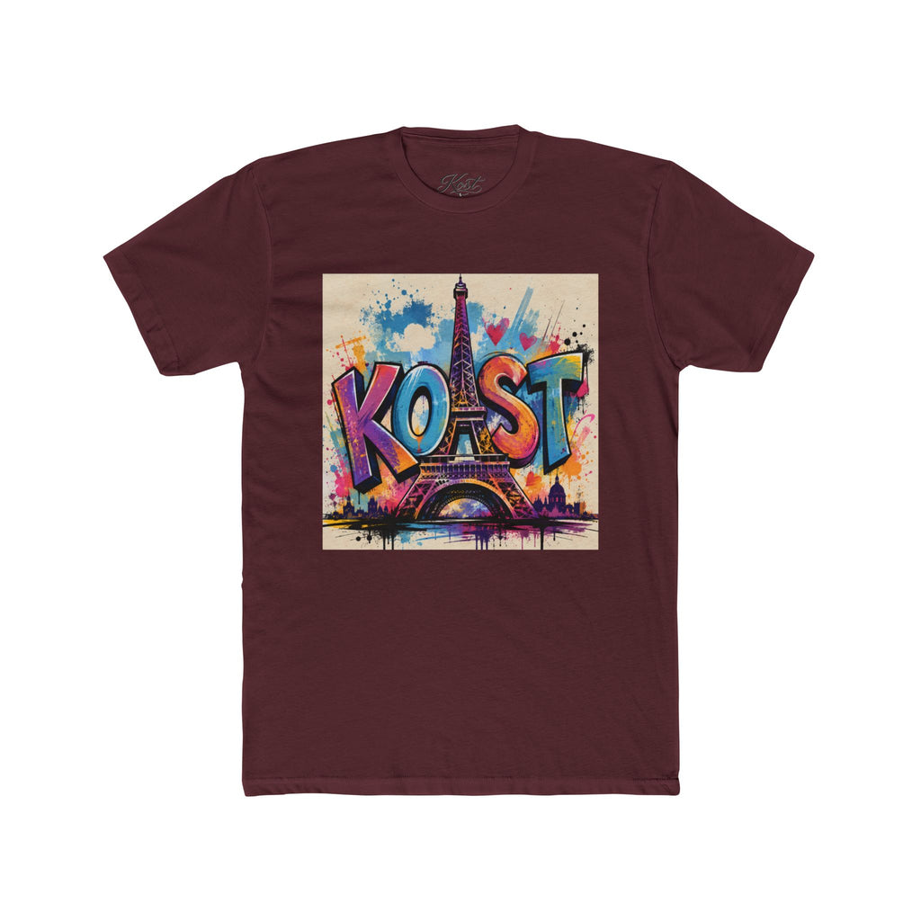 Paris Graffiti Tee — Colorful 'Koast' Eiffel Tower Street Art T-Shirt