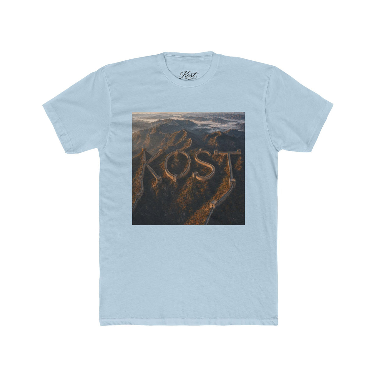 Lost Landscape T-Shirt — Mountain Aerial Photo Tee