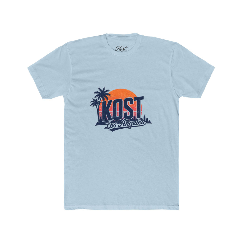 Los Angeles Sunset Tee — KOST Palm Tree Graphic